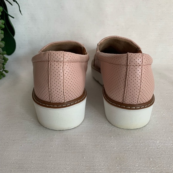 Naturalizer Effie Rose Pink Faux Leather Slip On Comfort Loafers Woman’s 8.5M - Picture 10 of 12